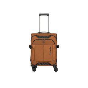 Travelite BRIIZE Trolley 4w M exp. curry
